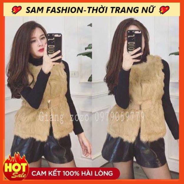 ÁO GHILE NỮ ĐẸP_ ÁO GILE LÔNG CỪU ĐẸP_{HÀNG CHUẨN} -SAM FASHON