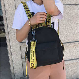 BA LÔ DÂY OFF WHITE VÀNG