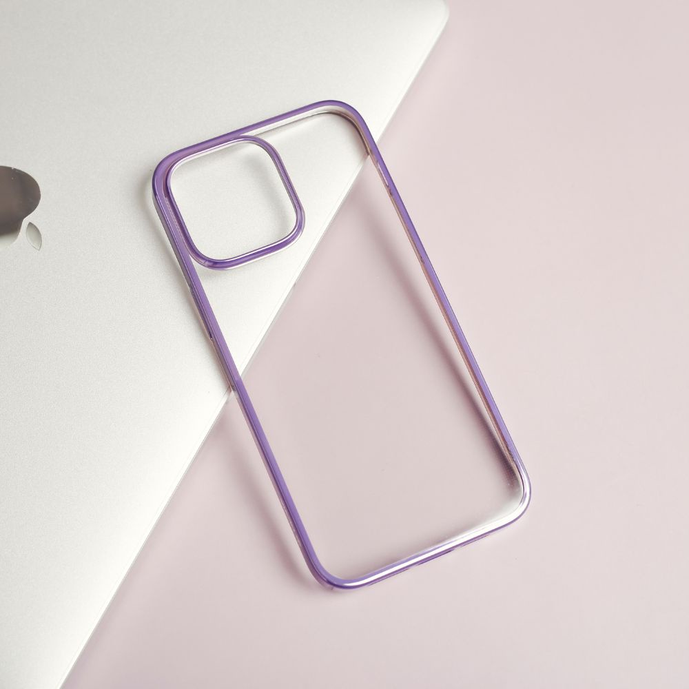 Ốp lưng Devia mạ viền Crom dành cho iPhone 14/14plus/14pro/14promax/13/ 13 pro/ 13 promax/ 12/ 12 pro/ 12 Promax OP182
