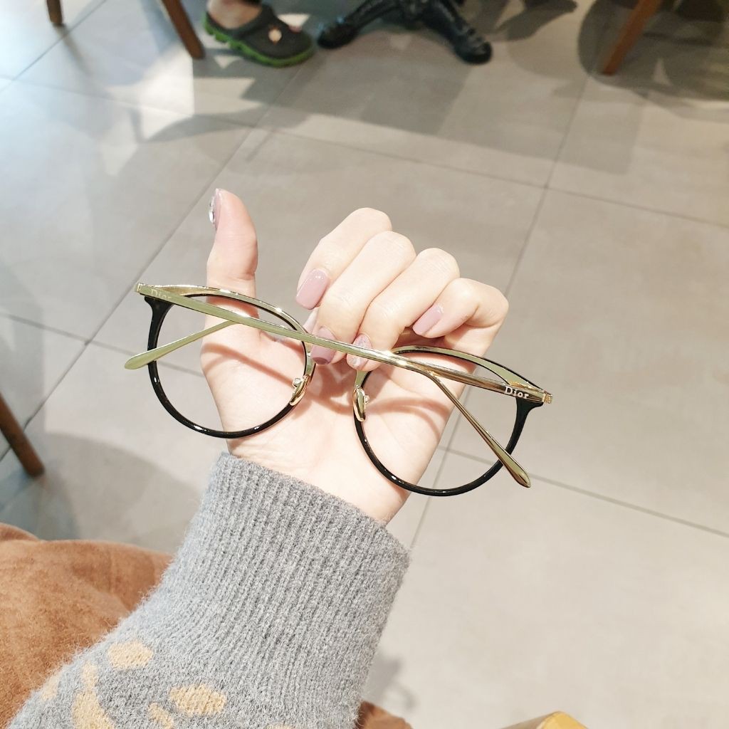 Gọng kính nữ 👀FREESHIP👀 Kính cận nữ mắt tròn phụ kiện thời trang 6020 | BigBuy360 - bigbuy360.vn