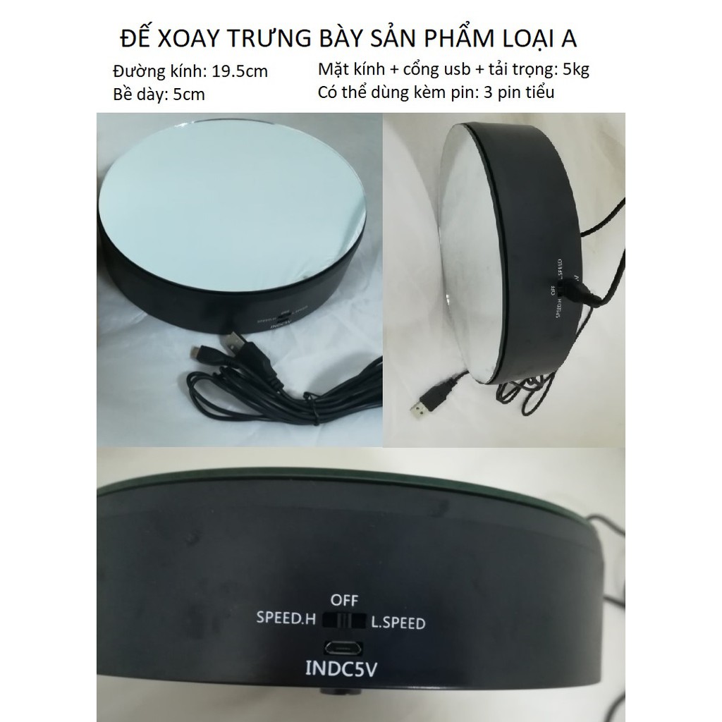 Đế xoay mô hình