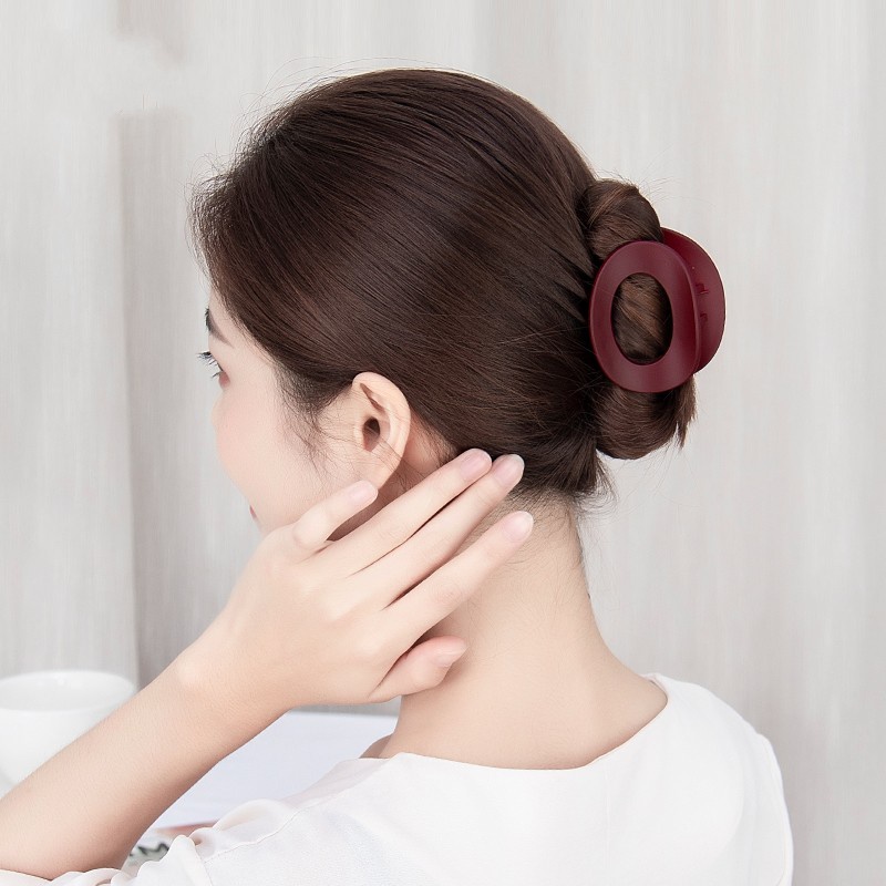 Kẹp tóc đuôi ngựa màu sắc ngẫu nhiên cho nữ