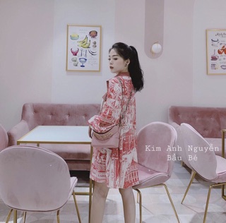 Đầm lụa túi hộp- 165k