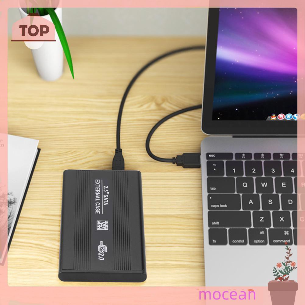Vỏ Ổ Cứng Ngoài Mocean 2.5 Inch Sata Usb2.0 Bằng Hợp Kim Nhôm Ốp | BigBuy360 - bigbuy360.vn