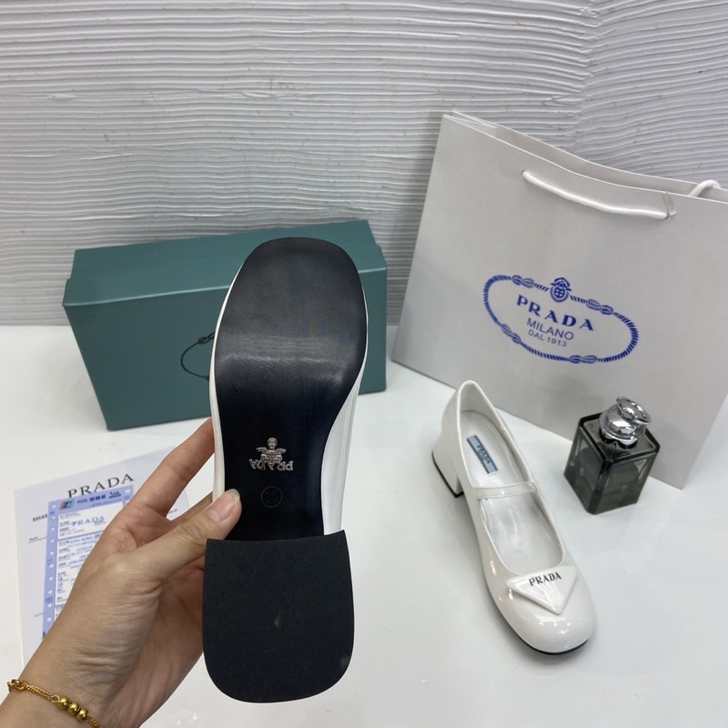 Giày cao gót pra da 3p fullbox