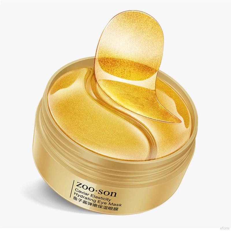 (Hàng Mới Về) Mặt Nạ Mắt Dạng Gel Dưỡng Ẩm Loại Bỏ Quầng Thâm Và Bọng Mắt