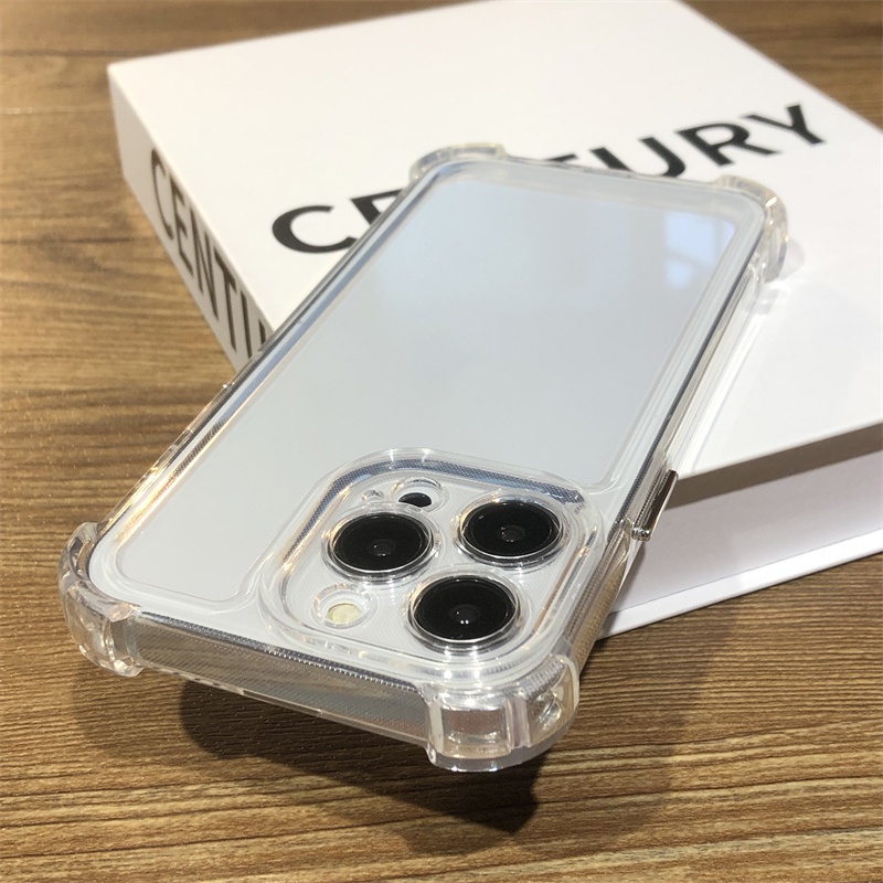Ốp Điện Thoại Trong Suốt Có Túi Khí Chống Rơi Cho iPhone 13 12 11 Pro Max ip11 X XR Xs Max 7 8 Plus se 2020 2022