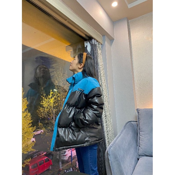 Áo khoác da Quảng Châu form chất, cực ấm