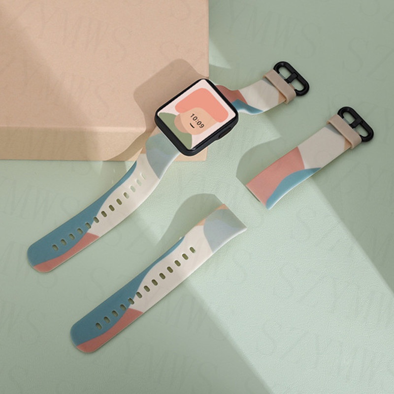 Dây Đeo Thay Thế Bằng Silicone Cho Đồng Hồ Redmi Watch 2 Lite / Xiaomi POCO 2