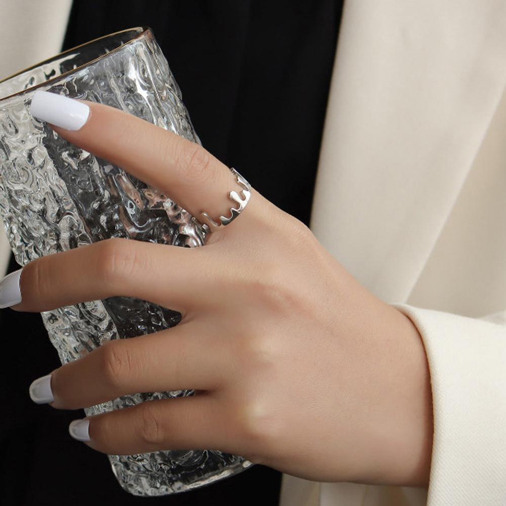 Nhẫn Hở Phong Cách Punk Vintage Thời Trang Cho Nữ