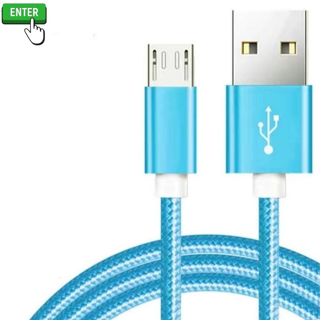 Dây sạc micro USB cáp sạc nhanh samsung, oppo, xiaomi...,cổng Micro USB thiết kế dây bện dù cho điện thoại androi