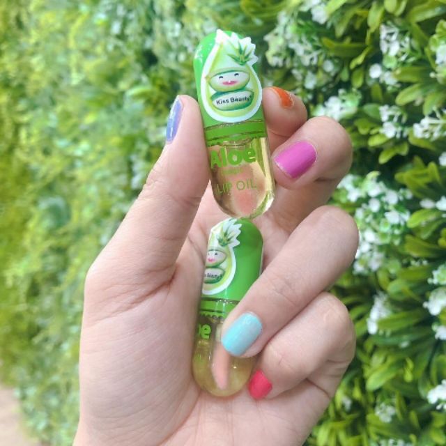 Son Gel Aloe Magic Lip Oil set 2 thỏi