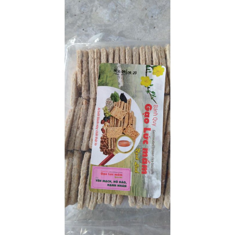 Bánh quy gạo lứt mầm 5 vị 300gr