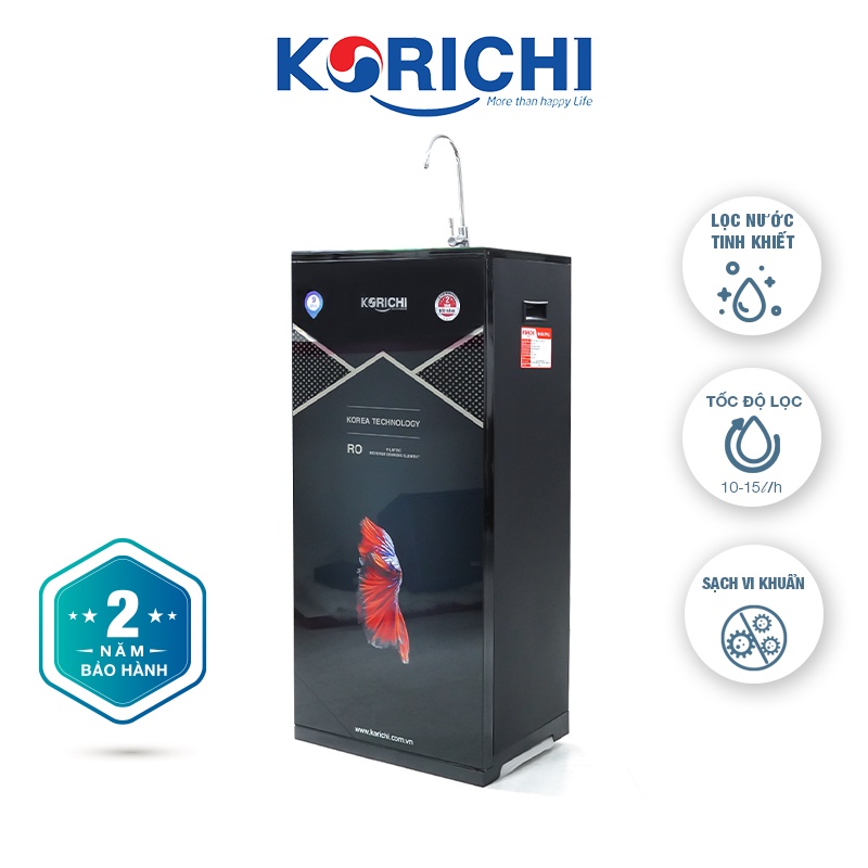 Máy lọc nước 9 cấp lọc Korichi - KRC-901R - Bảo hành 2 năm