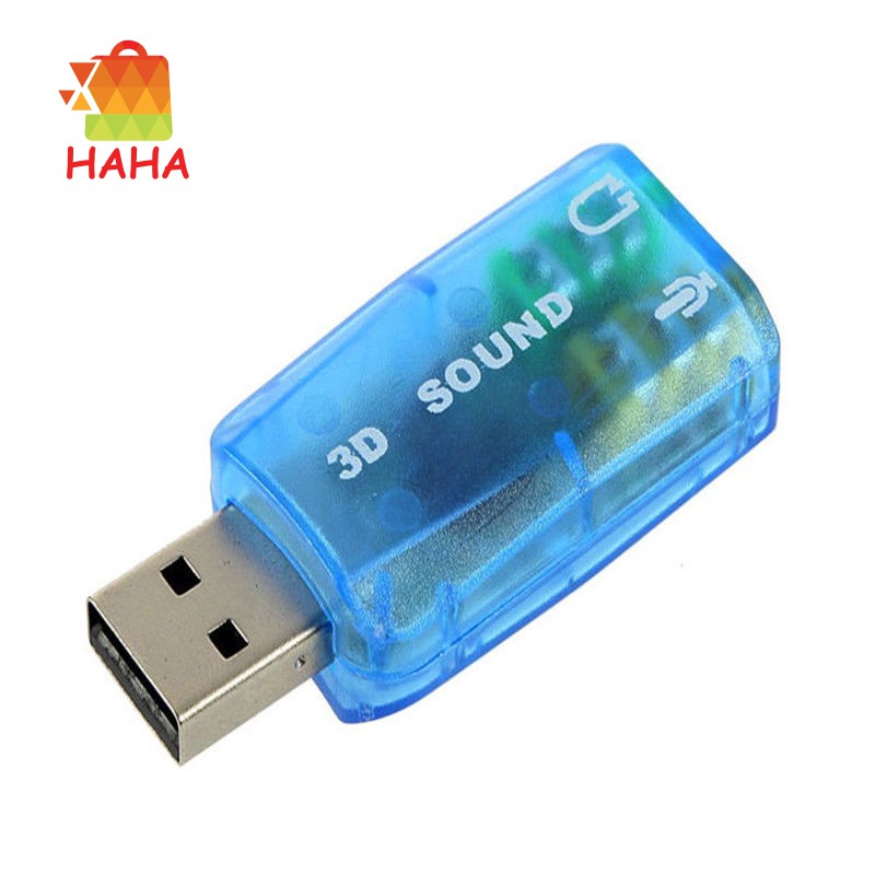 Cáp Chuyển Đổi Âm Thanh Tai Nghe 3d Usb Sang 3.5mm Cho Pc