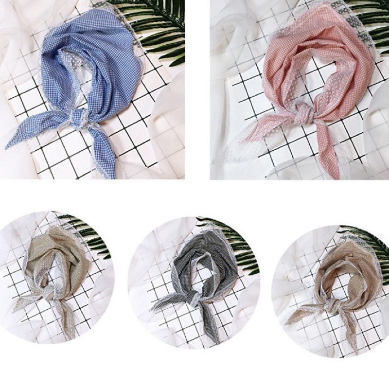 Khăn Bandana đội đầu_quàng cổ_buộc tóc [Hàng có sẵn, ship luôn] cho mẹ và bé (Ảnh thật)