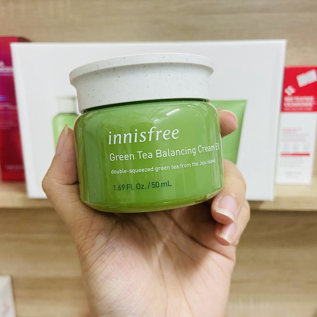 Tách lẻ [Bộ Set 6 Món] Dưỡng Da Innisfree Trà Xanh Balancing EX 2020 Hàn Quốc