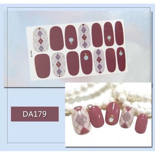 Bộ miếng dán trang trí móng 3D nhiều màu