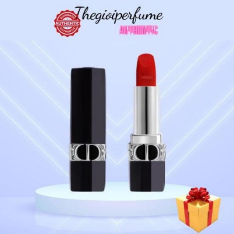 Son Di-or Rauge Matte, Velvet thỏi lì sang chảnh