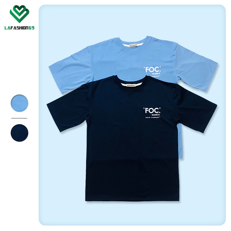 Áo thun Unisex nam nữ tay ngắn Lafashion69 Foc - made in Việt Nam