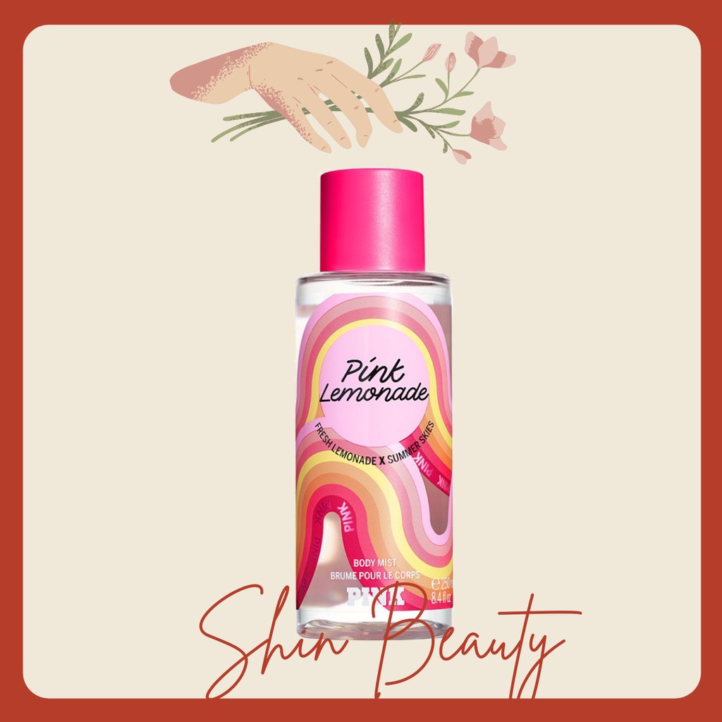 Body mist xịt thơm toàn thân Pink Lemonade