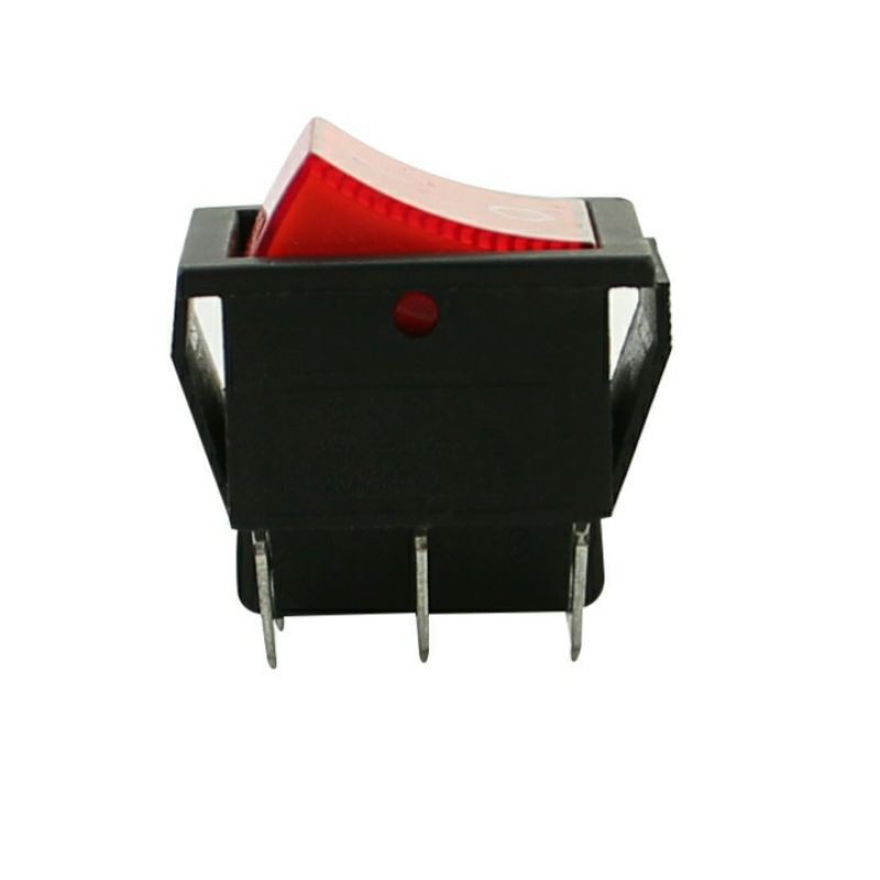 2 Chiếc Công tắc bập bênh - KCD4 16A/250V 6Pin 31x25mm Loại Tốt