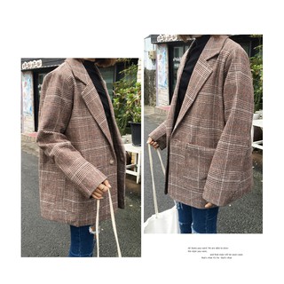 Áo khoác phong cách retro ulzzang (ảnh thật ở cuối)