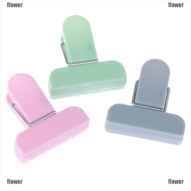 flower 12Pcs Bag Clip Snack Fresh Food Storage Sealer Clamp Clip Kitchen Tool