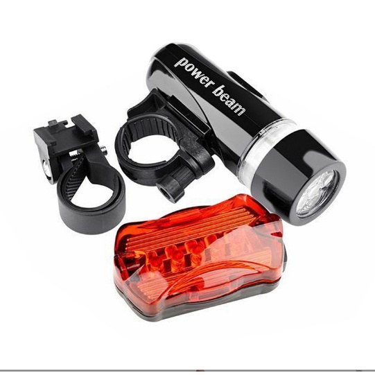 Bộ Đèn Pin Và Đèn Chiếu Hậu Gắn cho xe đạp thể thao