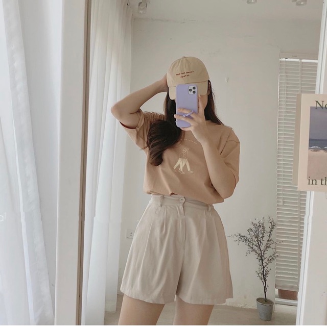 Short vải lưng thun siêu xinh