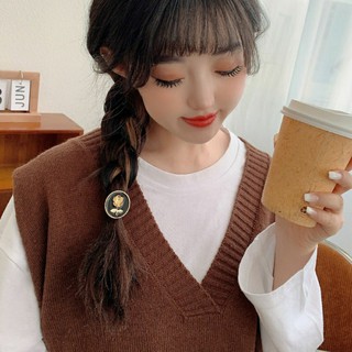 CỘT TÓC HOA HỒNG VÀNG