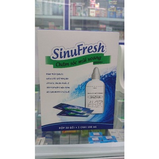 SinuFresh Bình và muối rửa mũi