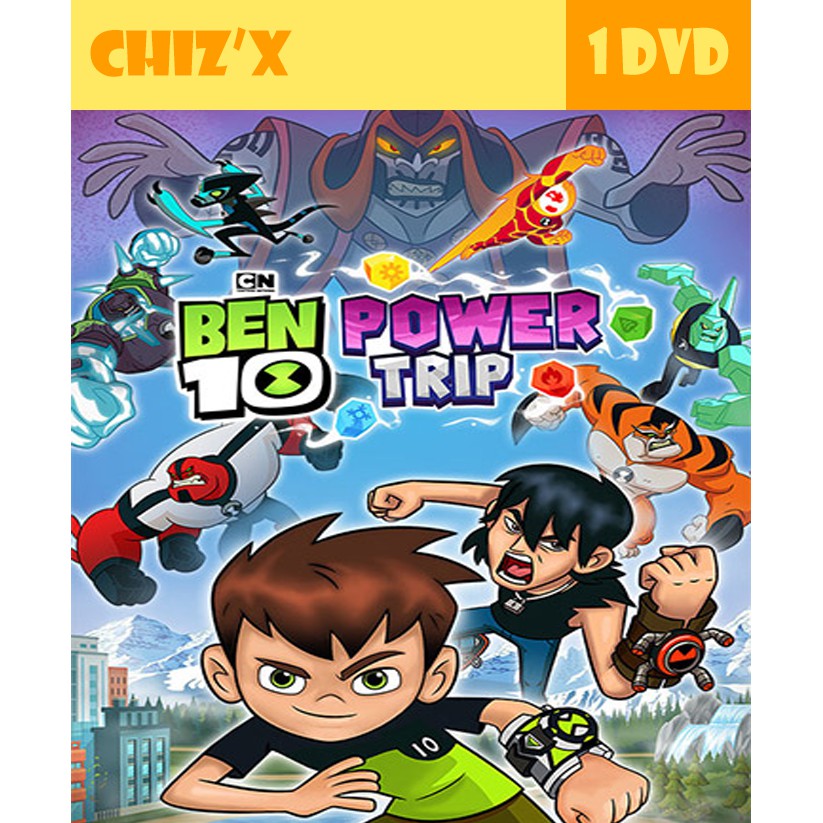 Đĩa Dvd Ben 10 Power Trip Pc Universal