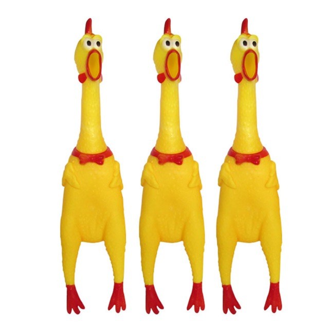 *Hoả tốc* Gà bóp kêu Shrilling Chicken, gà A Lử kêu siêu to - Đồ chơi thú vị vui nhộn