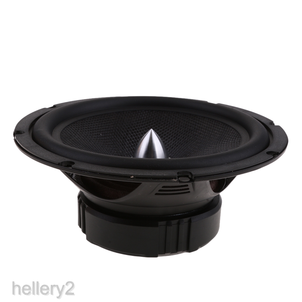 6.5''Mid Speaker Hi-Fi Stereo Loudspeaker Glass Fiber Mid-bass Speaker Black