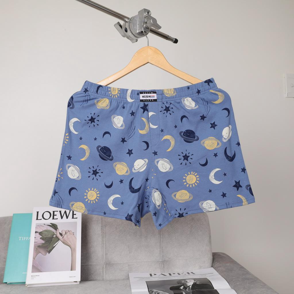 Quần Đùi Nam Nữ Thun Cotton AmericanStyle Đập Tan Nóng Bức  Mặc Nhà, Mặc Làm Quần Ngủ Có Bigsize