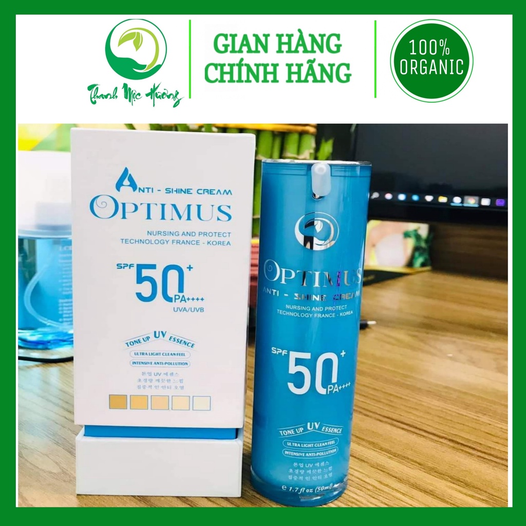 [Chính Hãng] Kem chống nắng Optimus Thanh Mộc Hương - 150ml phù hợp mọi loại da