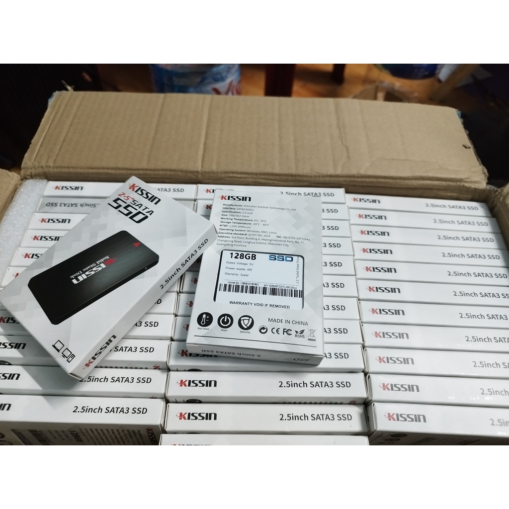 Ssd 128gb, ổ cứng ssd 120gb, 256gb NEW 2.5 sata III, SATA 3 BH 12 tháng