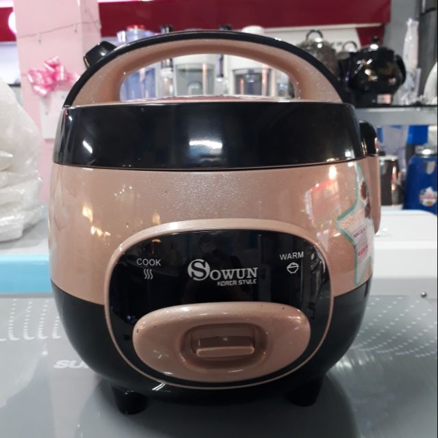 Nồi cơm điện mini 1L Sowun (Hàn Quốc), giữ ấm 8 tiếng | BigBuy360 - bigbuy360.vn