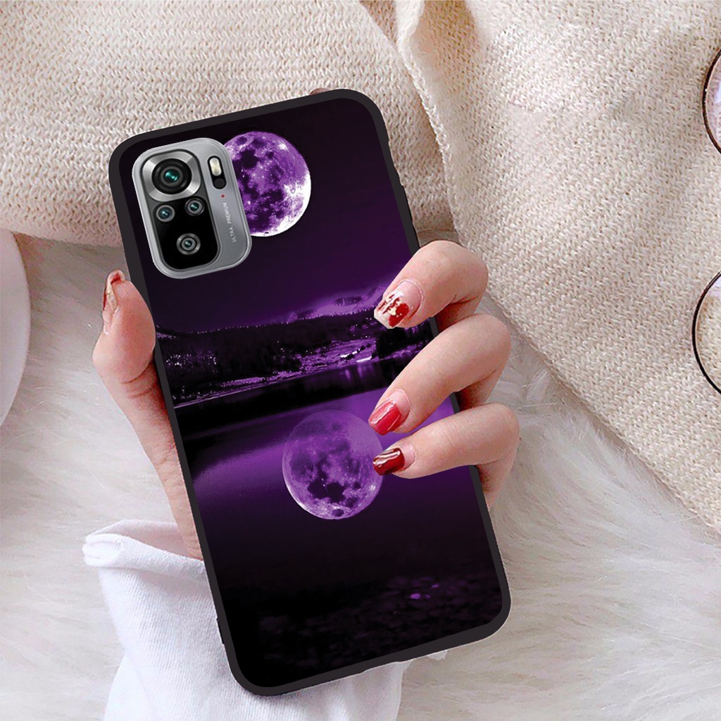 Ốp lưng Xiaomi Redmi 10 - Redmi Note 10 4G / 5G - Redmi Note 10 Pro - Redmi Note 10s  mặt kính bóng cực sang trọng.