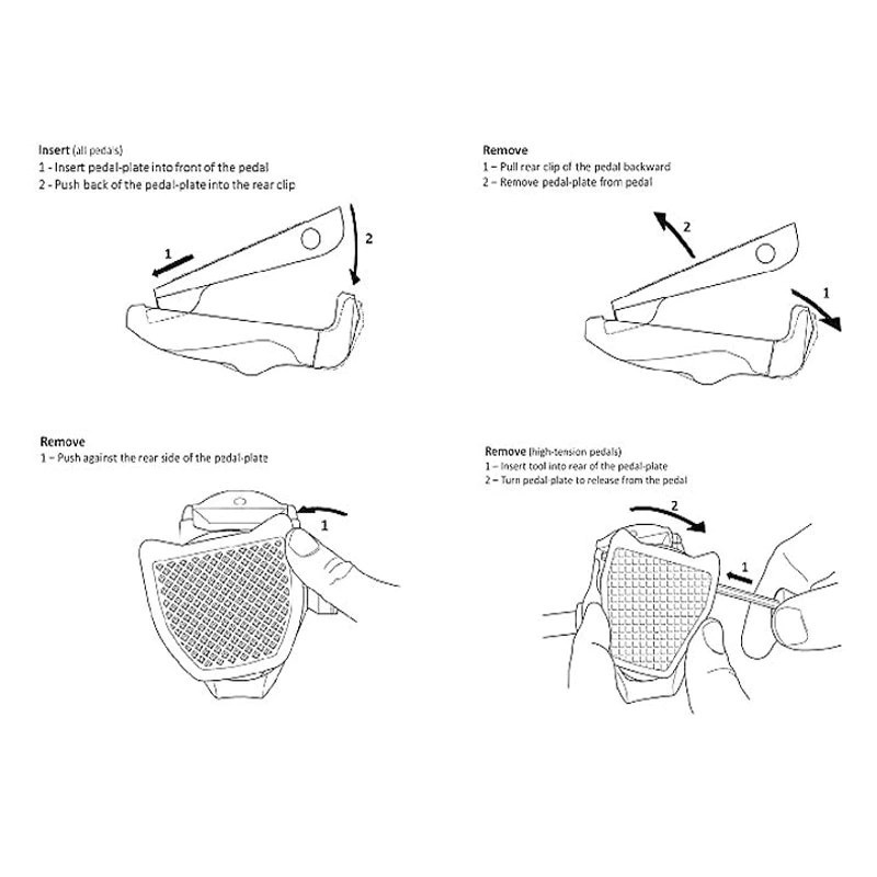 Bộ Chuyển Đổi Bàn Đạp SHIMANO SPD Tự Khóa Chuyên Dụng Cho SHIMANO / Look