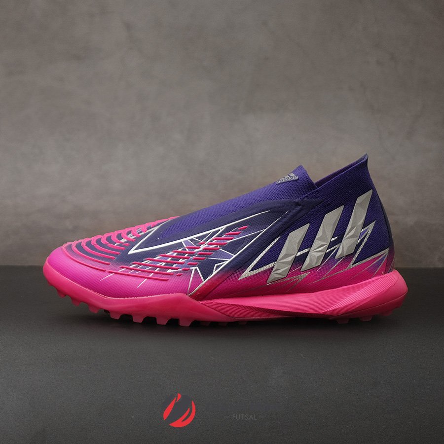 GIÀY ĐÁ BÓNG CHÍNH HÃNG ADIDAS PREDATOR EDGE.1 TF - GZ6448 - TÍM/HỒNG