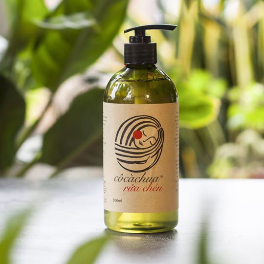 Nước rửa chén Cô Cà Chua 500ml (mùi bạc hà)