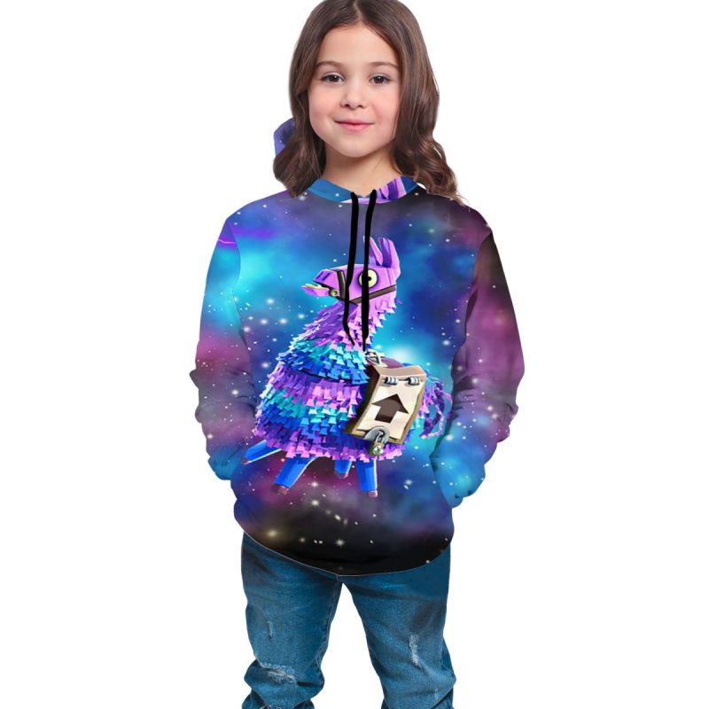 Galaxy Áo Hoodie In Họa Tiết 3d Độc Đáo Cho Bé