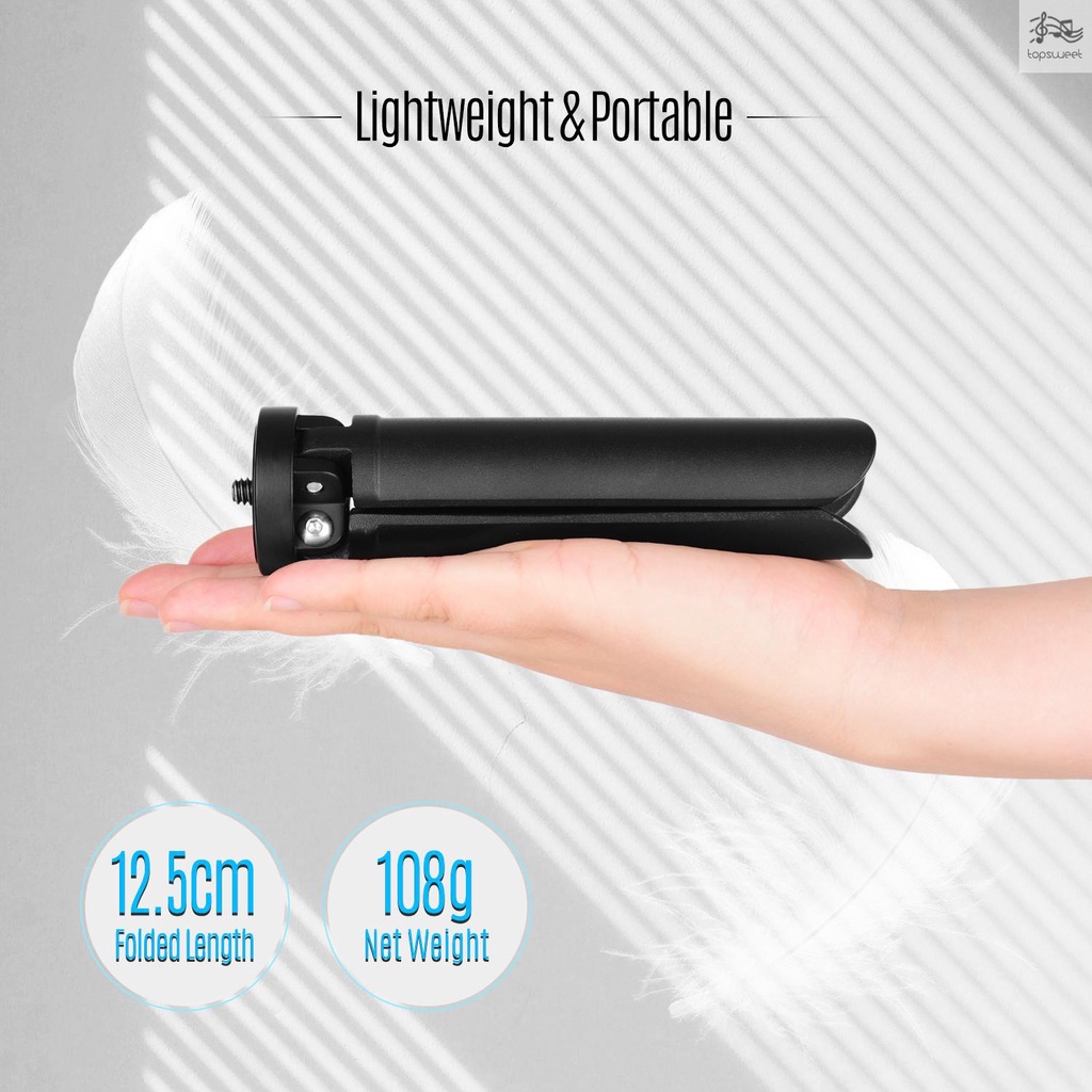 Giá Đỡ Ba Chân Mini Bằng Kim Loại 1 / 4 inch Cho Feiyu G5 / G6 / G6 Max / Vimble 2S / VLOG Pocket Zhiyun CRANE-2 / 4 | BigBuy360 - bigbuy360.vn