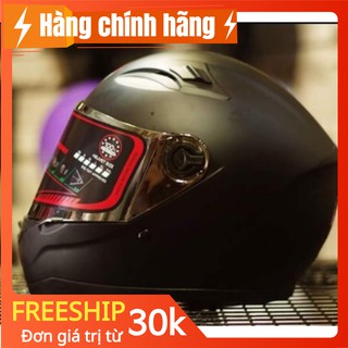 Mũ bảo hiểm Agu fullface đen