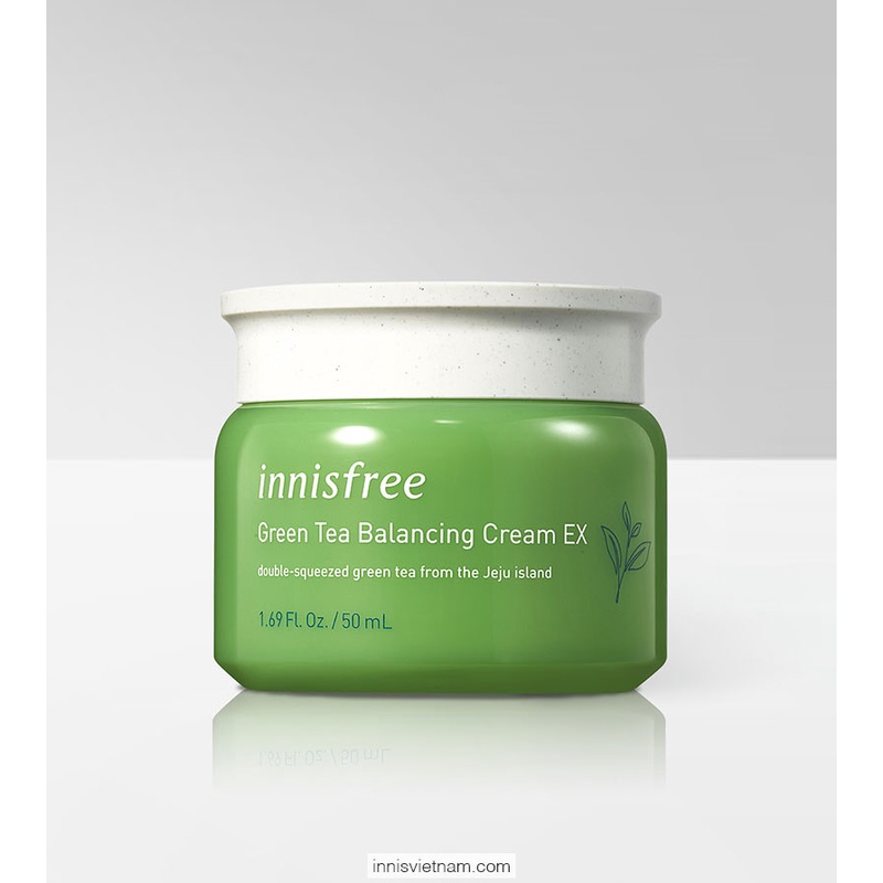 Kem dưỡng da trà xanh Innisfree Green Tea Balancing Cream EX 50ml