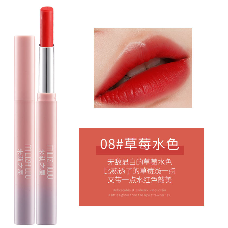 [Hàng mới về] Son Môi MILIZHIWU Dạng Xoay Không Phai Màu Chống Dính Cốc | BigBuy360 - bigbuy360.vn