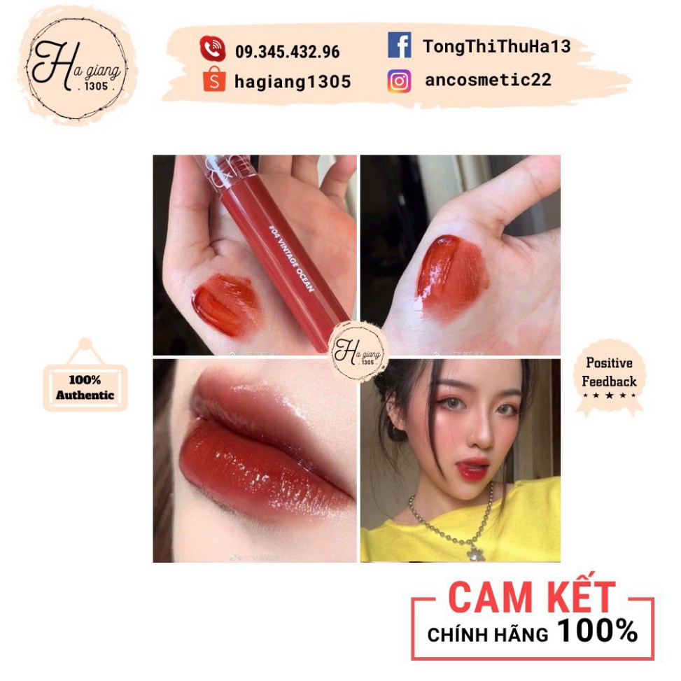[khoivu]  Son Romand Glasting Water Tint màu 04, Son Môi Romand Tint mẫu mới 64 | BigBuy360 - bigbuy360.vn