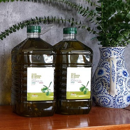 Dầu Olive Pomace 5L dùng chiên rán, nấu ăn hằng ngày, giảm chất béo có hại - Thương hiệu Silarus nhập khẩu từ Ý